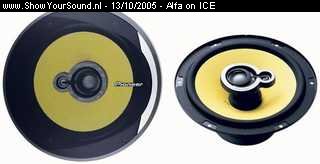 showyoursound.nl - Multimedia en SPL - Alfa on ICE - SyS_2005_10_13_10_27_18.jpg - TS-E2096/PP3-weg speaker 20 cm 360 watt max bereik 25 - 32.000 Hz 91 DB